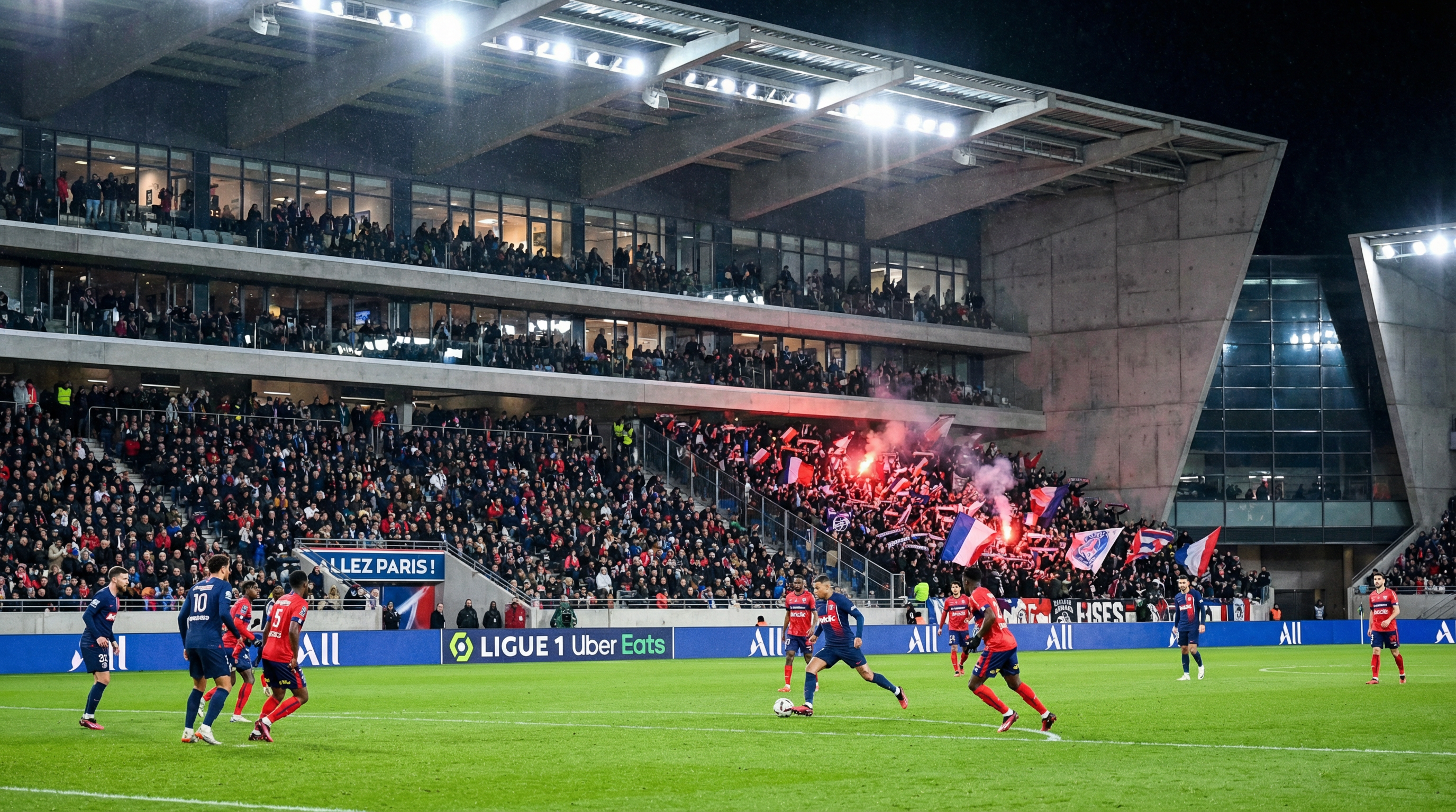 法国足球甲级联赛精彩比赛瞬间